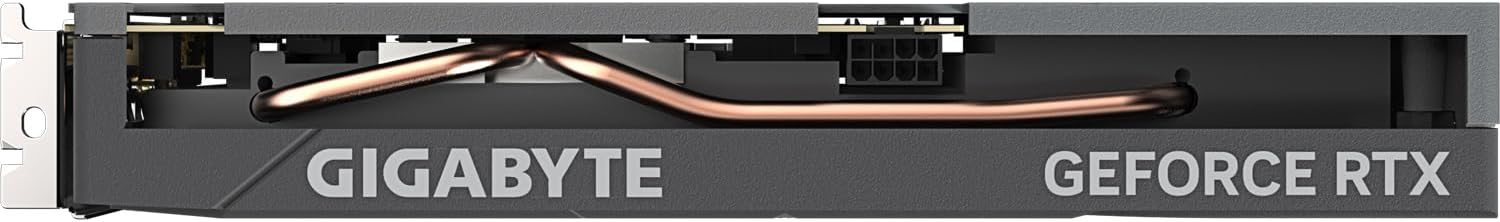 GIGABYTE NVIDIA GeForce RTX 4060 Eagle OC Graphics Card - 8GB GDDR6, 128-bit, PCI-E 4.0, 2505MHz Core Clock, 2X DP 1.4, 2X HDMI 2.1a, NVIDIA DLSS 3 - GV-N4060EAGLE OC-8GD