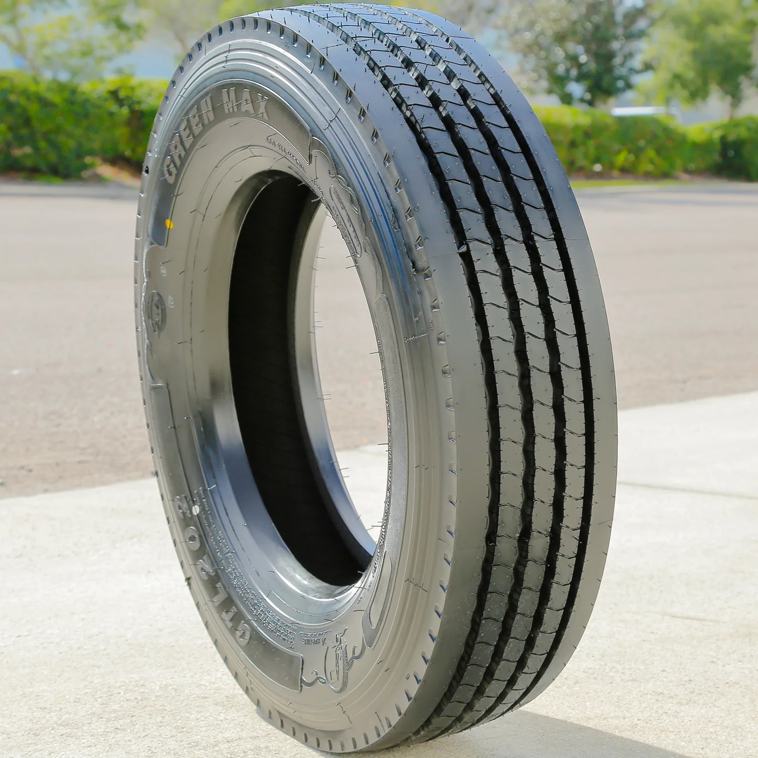 Green Max GTL202 245/70R17.5 Load J 18 Ply Trailer Commercial Tire