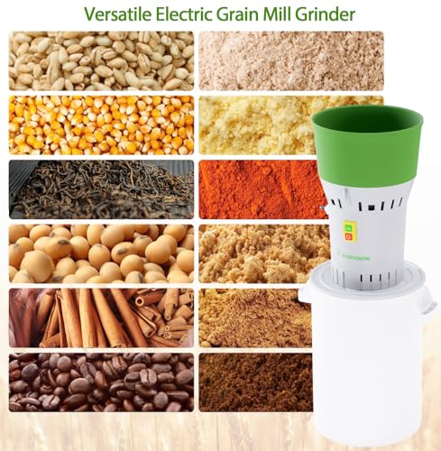 EVERYGROW Grain Mill Grinder Electric