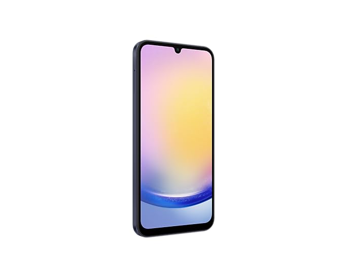 Samsung Galaxy A25 5G A256E 128GB Dual-SIM GSM Unlocked Android Smartphone (Latin Variant/US Compatible LTE) - Blue Black