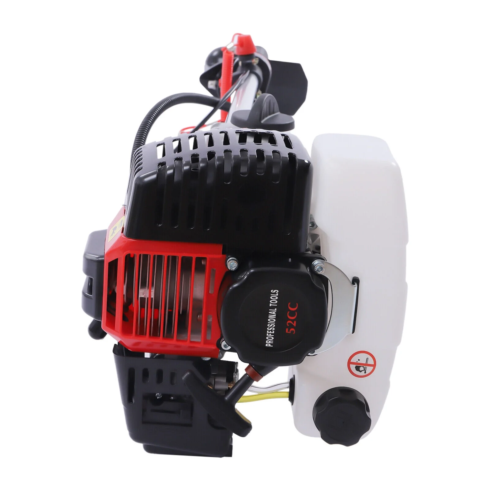 2.3HP Outboard Motor 52CC 2-Stroke Fishing Boat Engine Pull Start Air Cooling