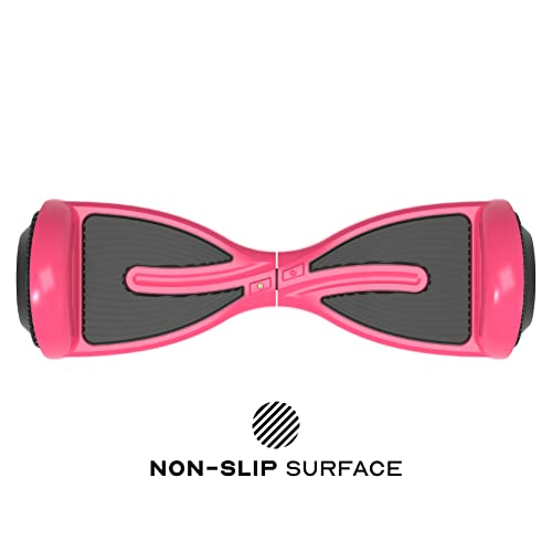Voyager Hoverboard Self Balancing Electric Scooter with LED Light Up Wheels and Headlights, IPX4 Water-Resistant, 300 Watt Brushless Motor