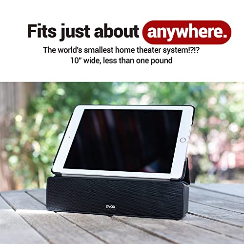 ZVOX AccuVoice Compact TV Soundbar Speaker