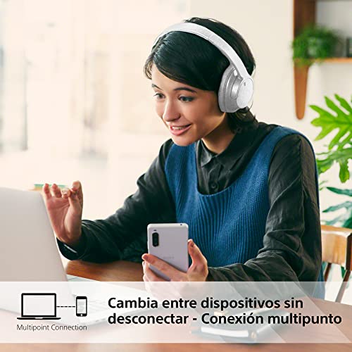 Sony WH-CH720NL Noise Canceling Wireless Bluetooth Headphones - Built-in Microphone - up to 35 Hours Battery Life and Quick Charge - Navy Blue