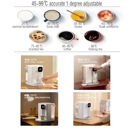 SinSed electric hot water dispenser sunbeam hot shot Small instant hot household water purifier tabletop pumping water boiler 4-stage temperature control