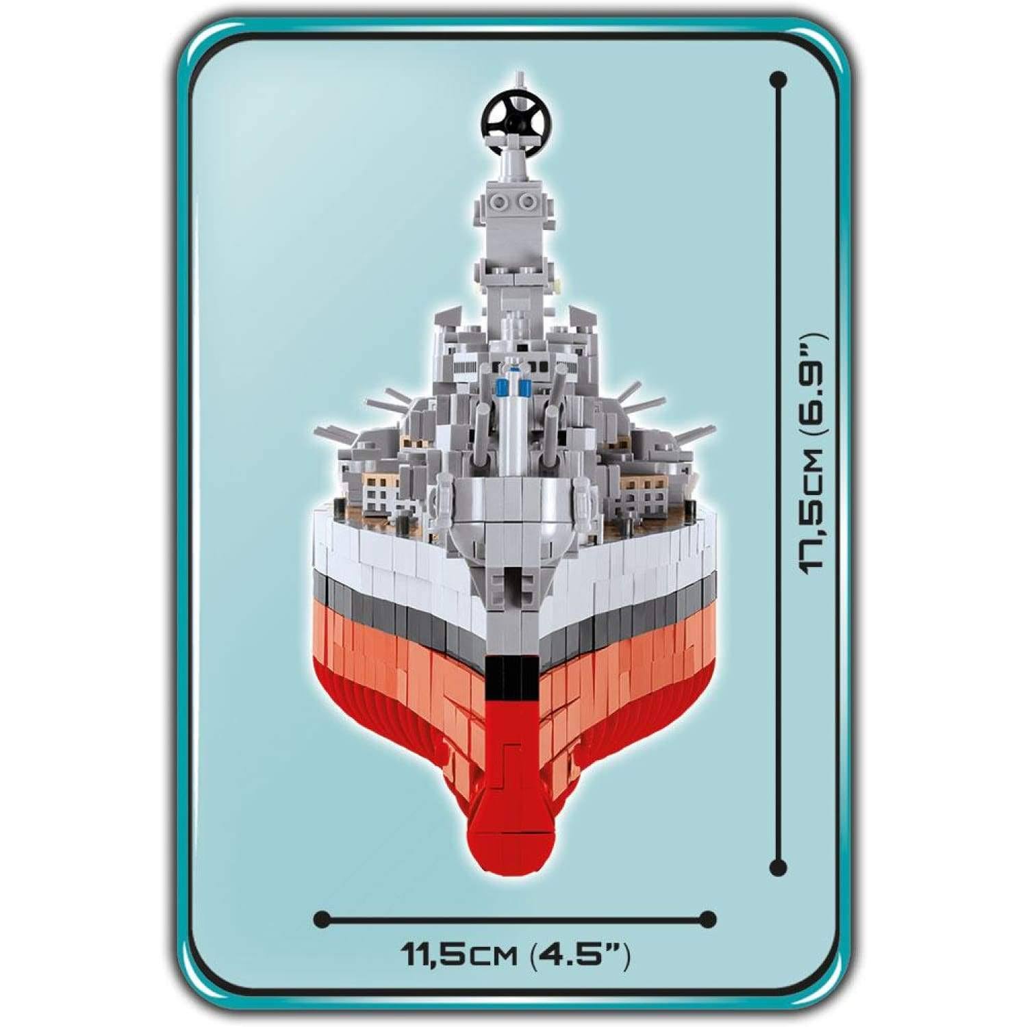 Cobi Historical Collection Battleship USS Iowa (BB-61)/USS Missouri (BB-63)