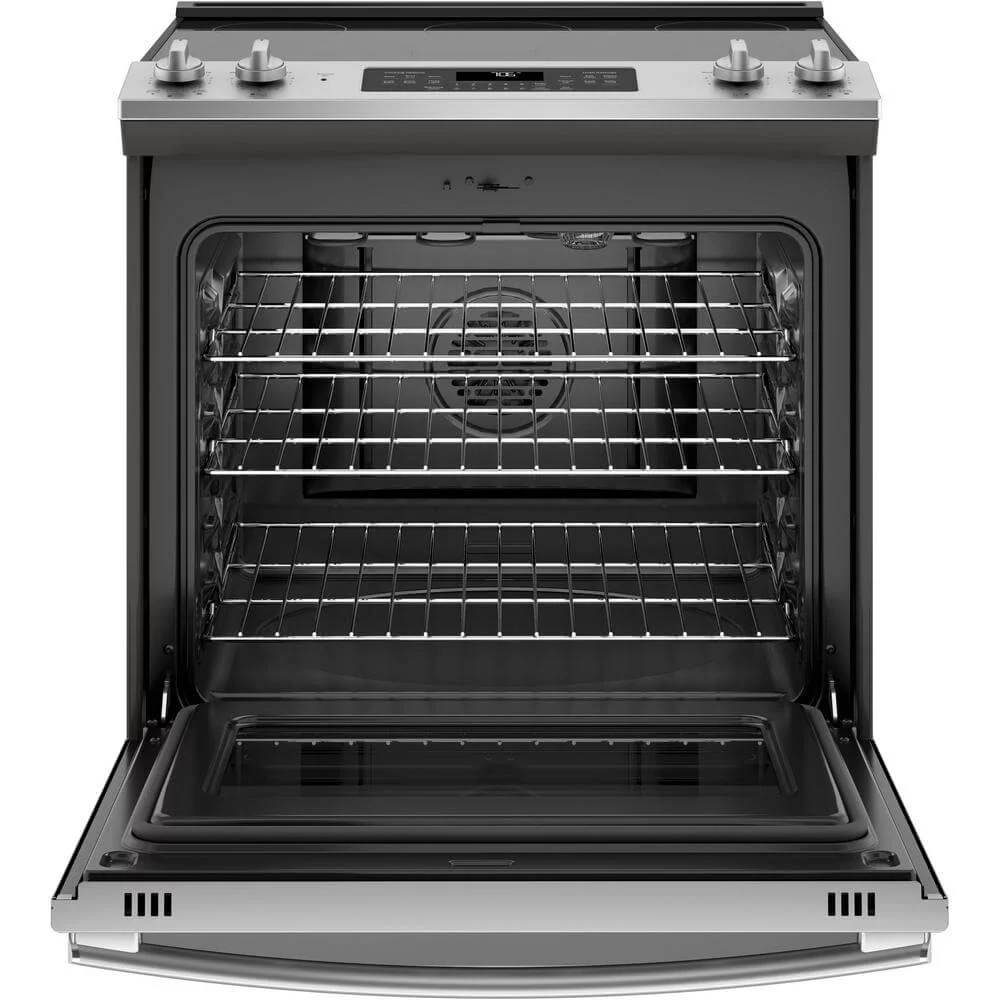 GE APPLIANCES JS760SPSS GE(R) 30 Slide-In Electric Convection Range with No Preheat Air Fry