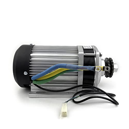 L-faster 48V60V 1200W Electric Tricycle BLDC Geared Brushless Motor BM1424ZXF Cargo E-Pedicab Engine Three-Wheel Bicycle Motor(60V)