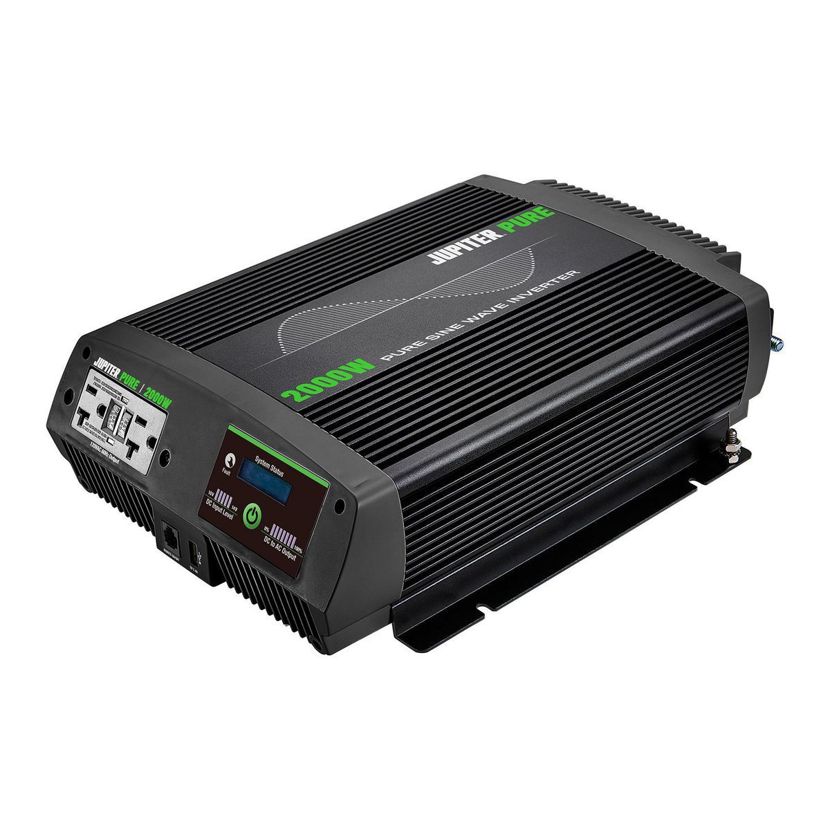 JUPITER PURE 2000 Watt Continuous/4000 Watt Peak Pure Sine Wave Power Inverter
