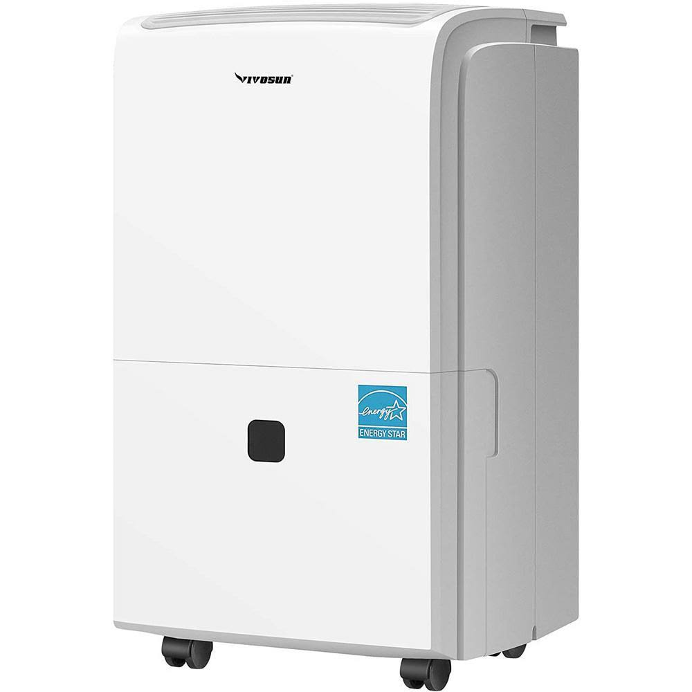 4,500 Sq. ft. 50-Pint Dehumidifier with Bucket and Draining Hose