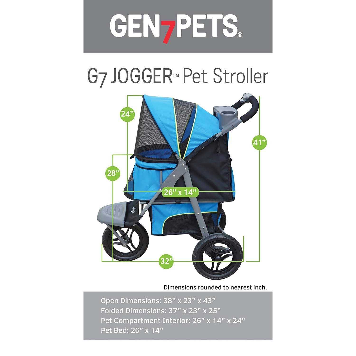 Gen7Pets Jogger Pet Stroller - Pet Supplies online store