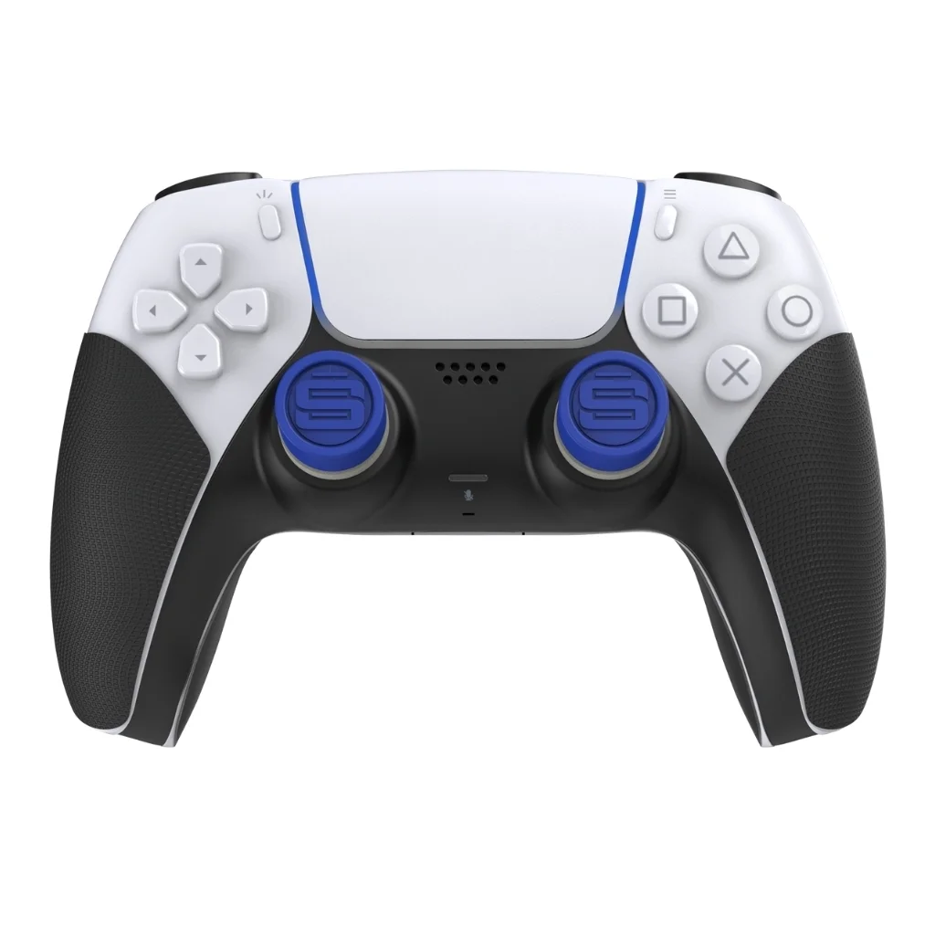 Sony Playstation 5 Slim Disc Bundle with Horizon Forbidden West, Extra Galactic Purple Controller, FPS Grip Kit, Dual Charge Dock and MightySkins Decal Voucher