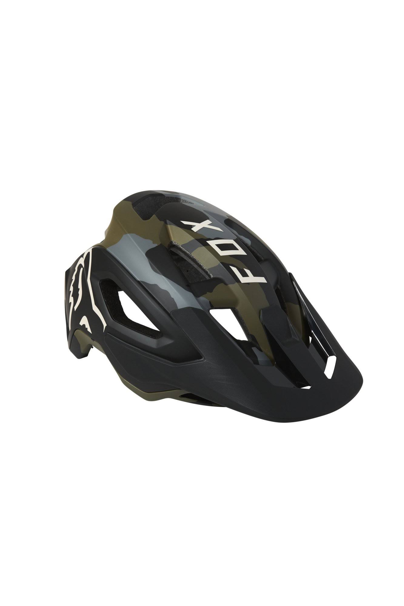 Fox Racing Speedframe Pro Helmet - Green Camo - Large