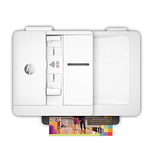 HP OfficeJet Pro 9730e Wide-Format Wireless All-in-One Color Inkjet Printer, Print, scan, Copy up to 11x17', ADF, Duplex Printing Best-for-Office, 3 Month Instant Ink Trial Included (537P6A)