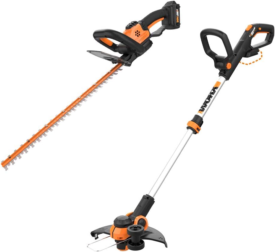 WORX WG261 20V Power Share 22" Cordless Hedge Trimmer (Battery & Charger Included)