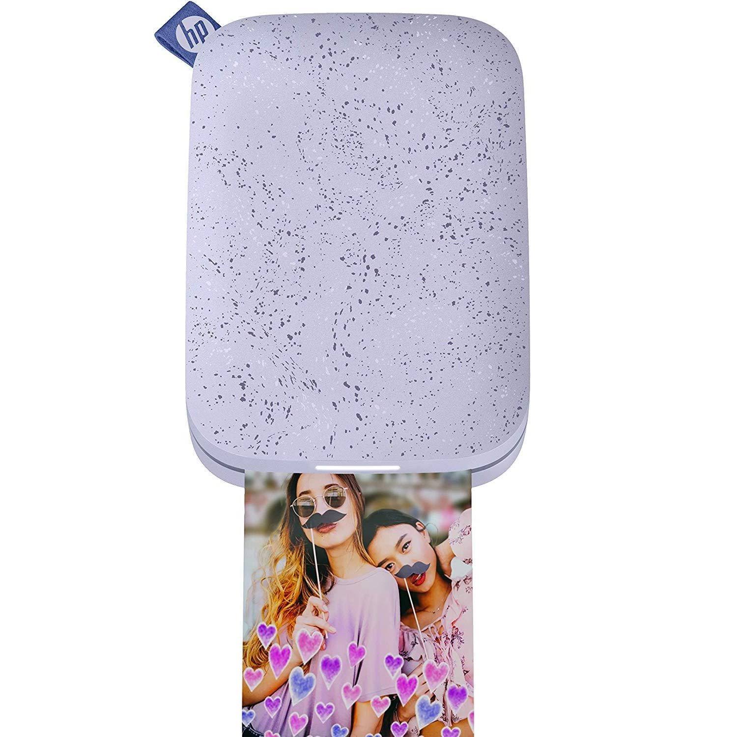 HP - Sprocket 2nd Edition Instant Photo Printer - Lilac