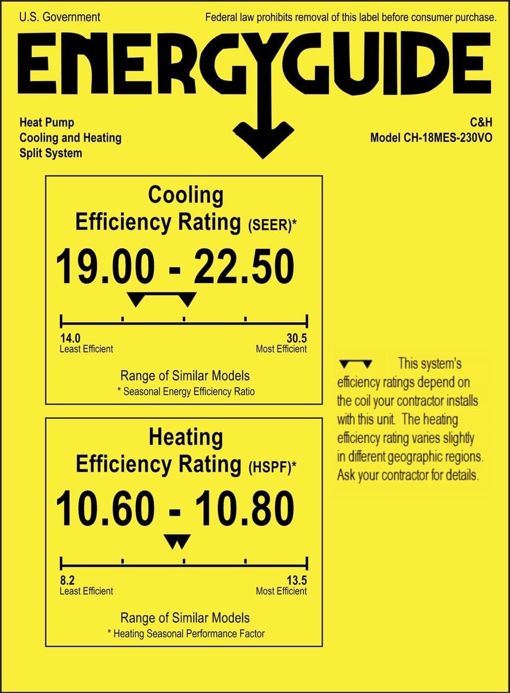 Cooper & Hunter 18,000 BTU Dual 2 Zone 9,000 + 9,000 BTU Mini Split AC/Heating Wall Mount System Including Installation Kits, Smart Kit, and Line Set Covers