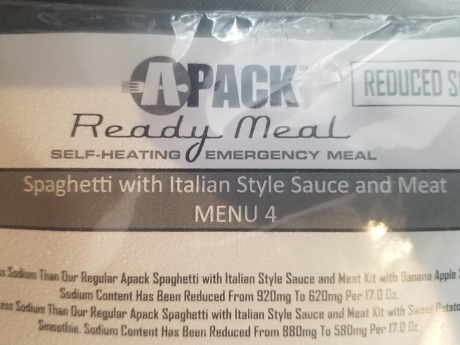 1 Month Supply MRE A-Pack Self-Heating Full Meal 4 Cases of 12 entrees with MRE Heaters