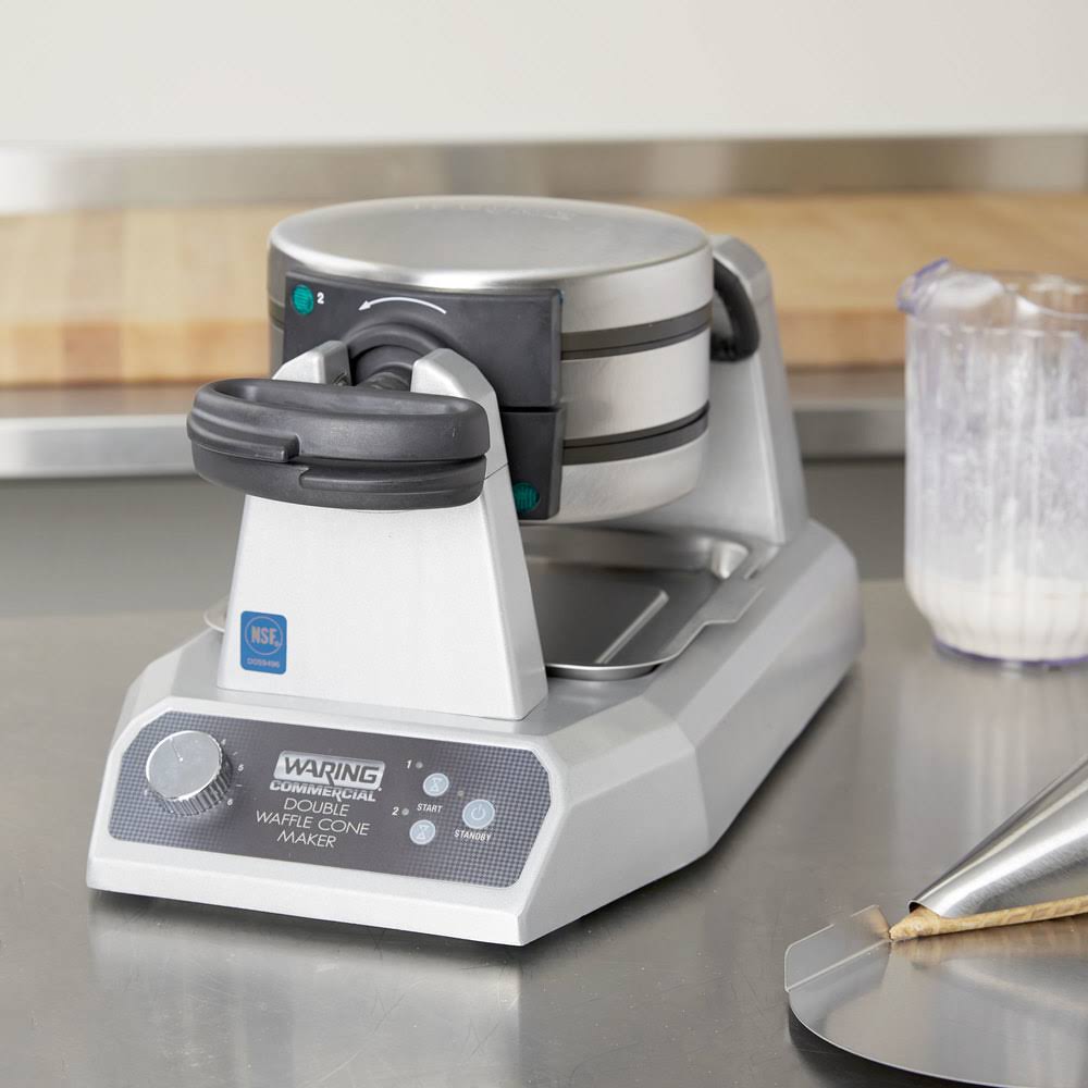 Waring WWCM200 Double Waffle Cone Maker - 120V