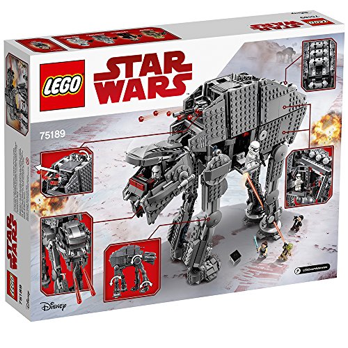 LEGO Star Wars Episode VIII First Order Heavy Assault Walker 75189 Building Kit (1,376 Pieces)