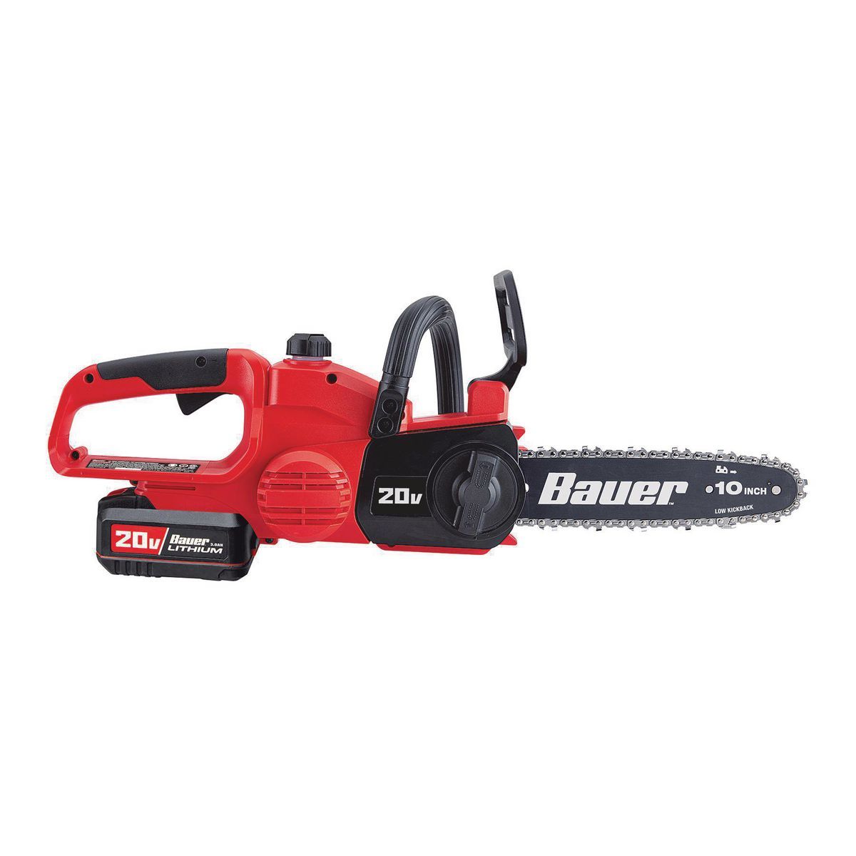 BAUER 20V Cordless, 10 in. Chainsaw 窶・Tool Only