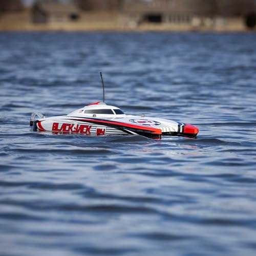 Pro Boat Blackjack 24" V2 Catamaran Brushless Heat Wave Visual RTR PRB08049T1
