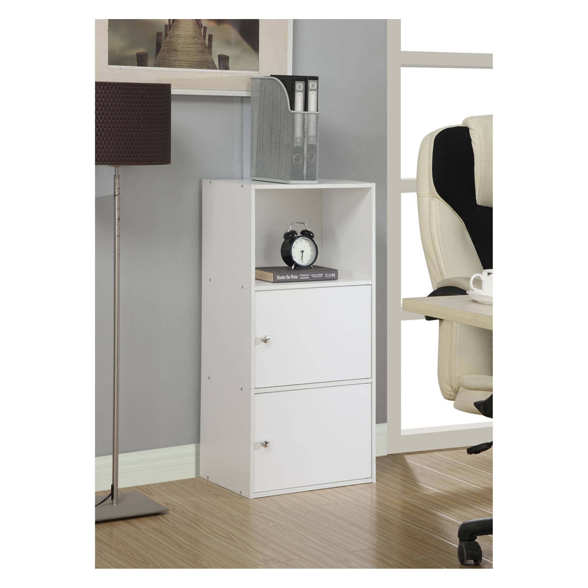 Extra Storage 2 Door Cabinet White - Breighton Home