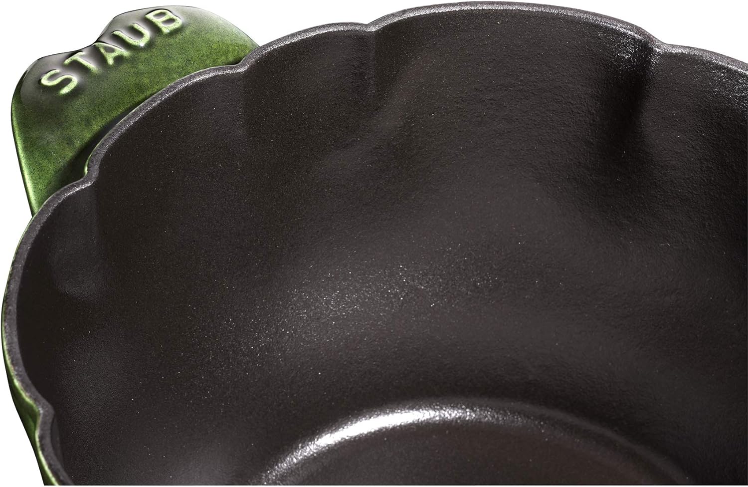Staub Cast Iron 3-qt Artichoke Cocotte - Basil, Made in France