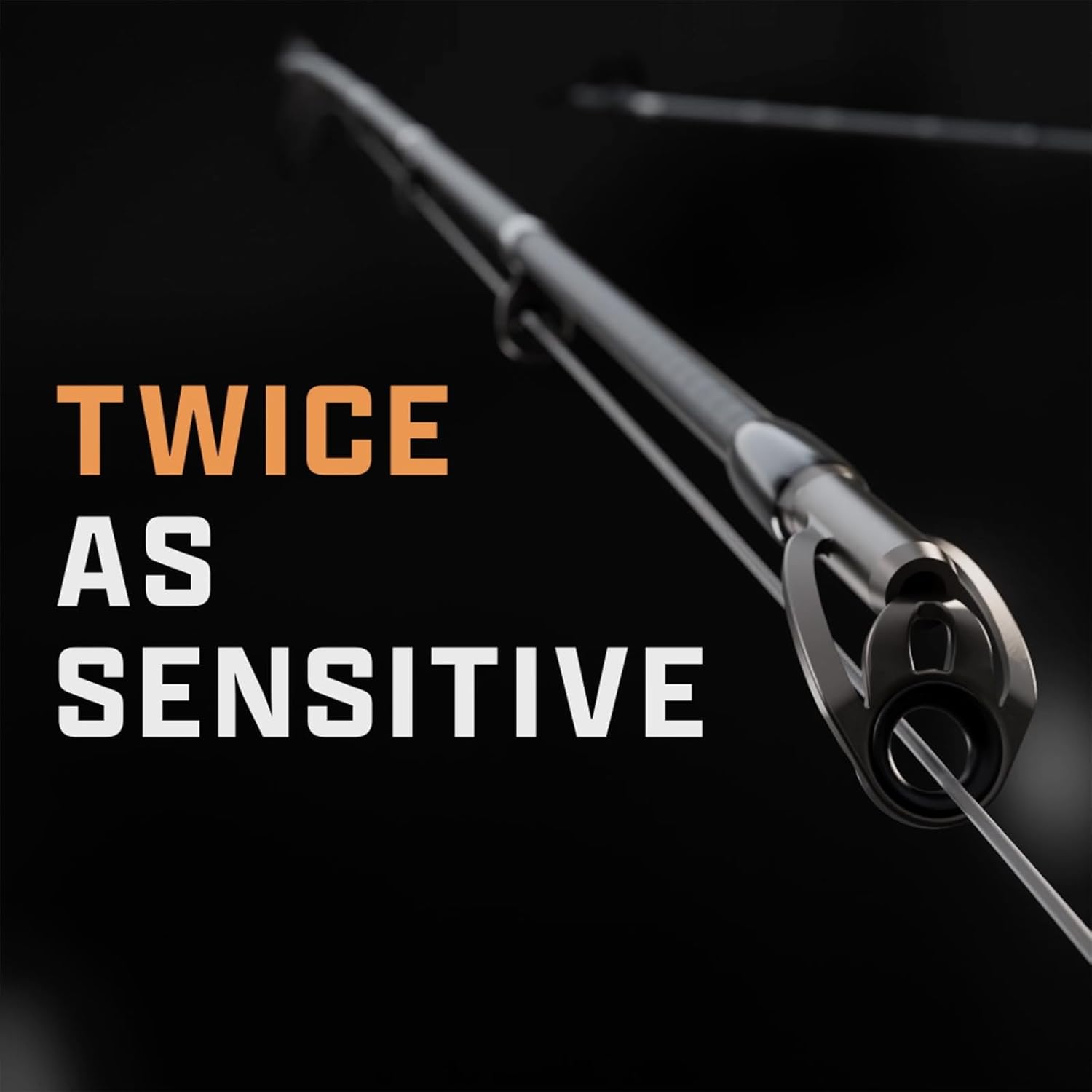 TRIKA 6X Spinning/Casting Carbon Rod Carbon Weave Rod for Extra Sensitive Vibration | Longer Casting | Lightweight Freshwater Fishing Pole