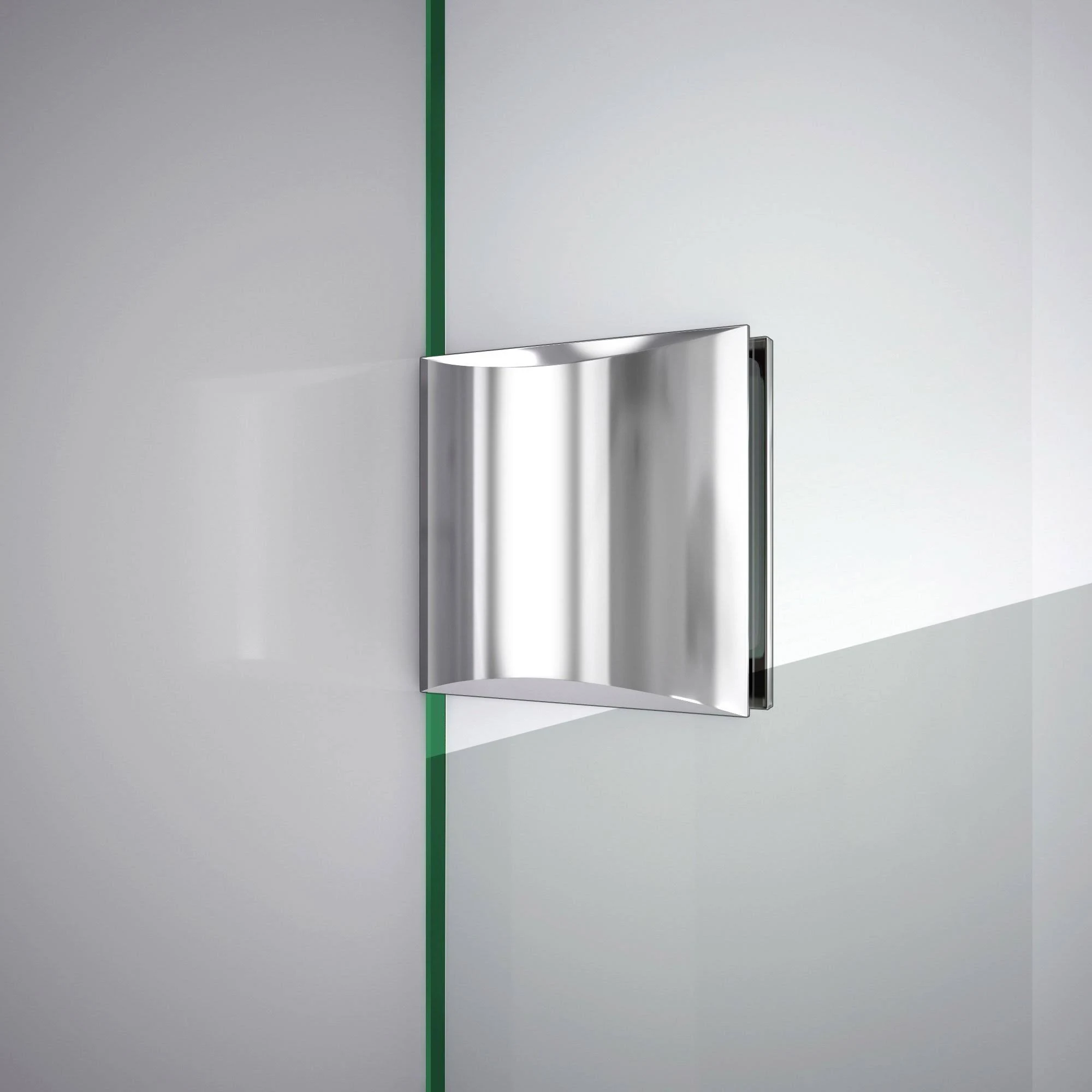 DreamLine SHEN-2330300-04 Unidoor Lux Hinged Shower Enclosure Brushed Nickel
