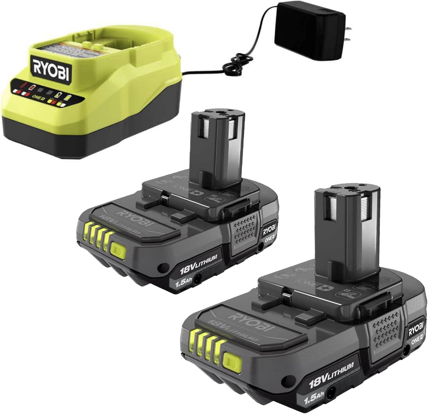 Cordless 1/2 inch Power Drill Driver Bundle with Ryobi Drill, (2) 18-Volt Batteries, Charger, 20 Piece Multipurpose Drill Bit Set and Buho Tool Bag