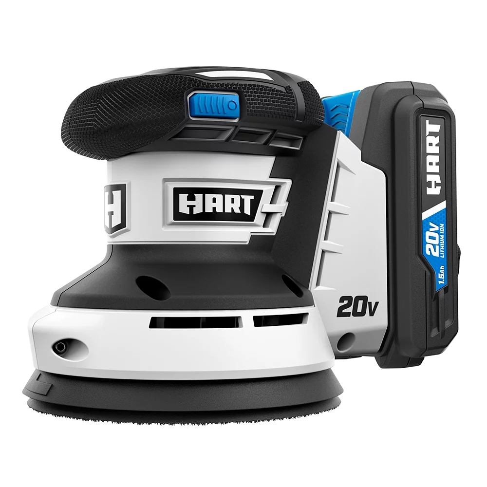 HART 20-Volt Cordless Random Orbit Sander and Dust Bag (Battery Not Included)