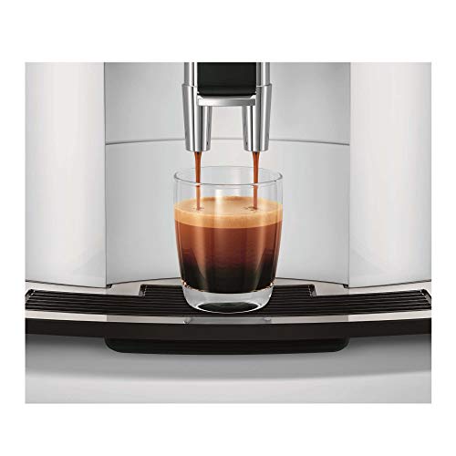 Jura E6 Automatic Coffee Center (Piano White)