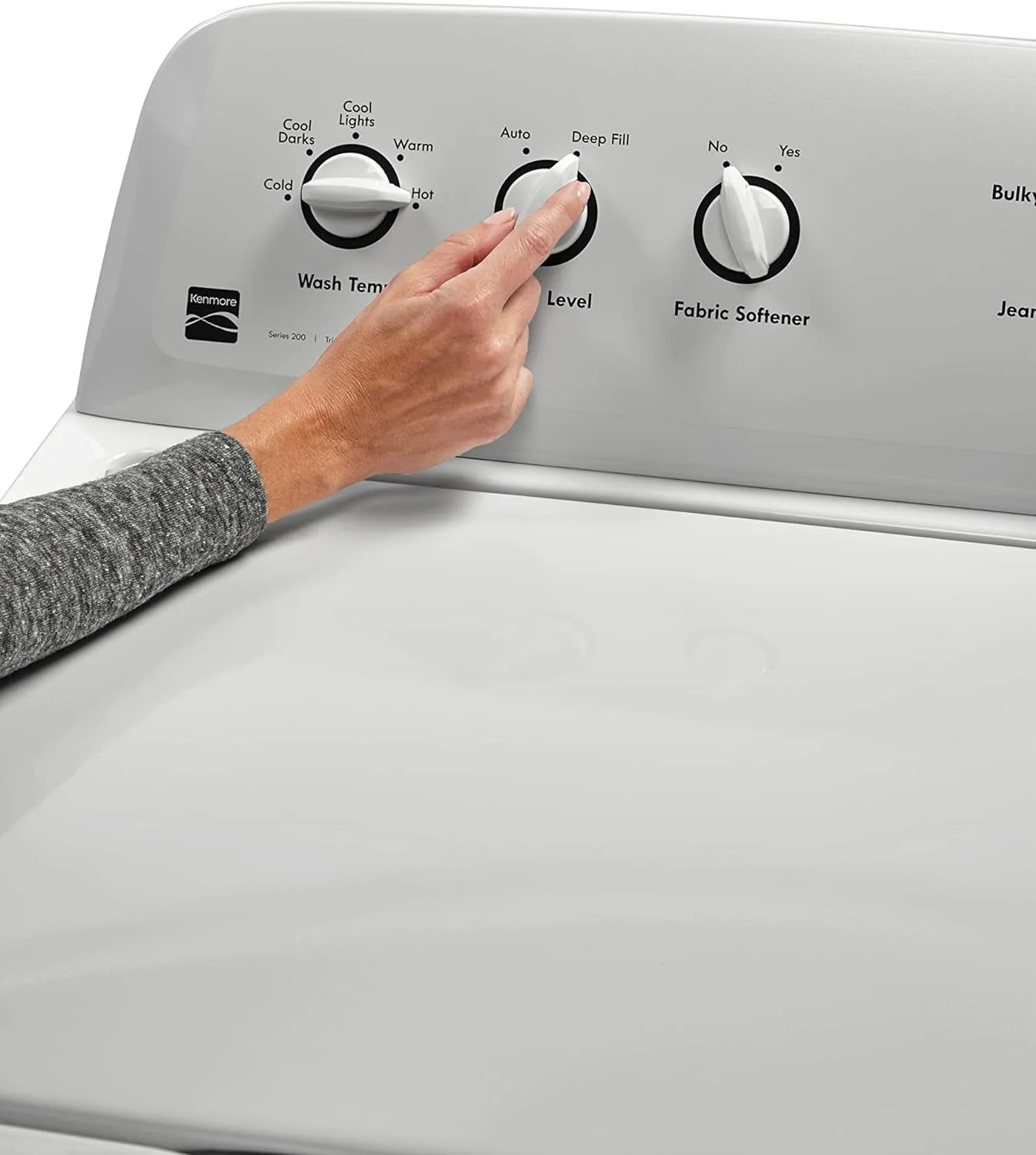 Kenmore 02620362 Top-Load Washer with Triple Action Agitator, 3.8 Cu. ft. Capacity