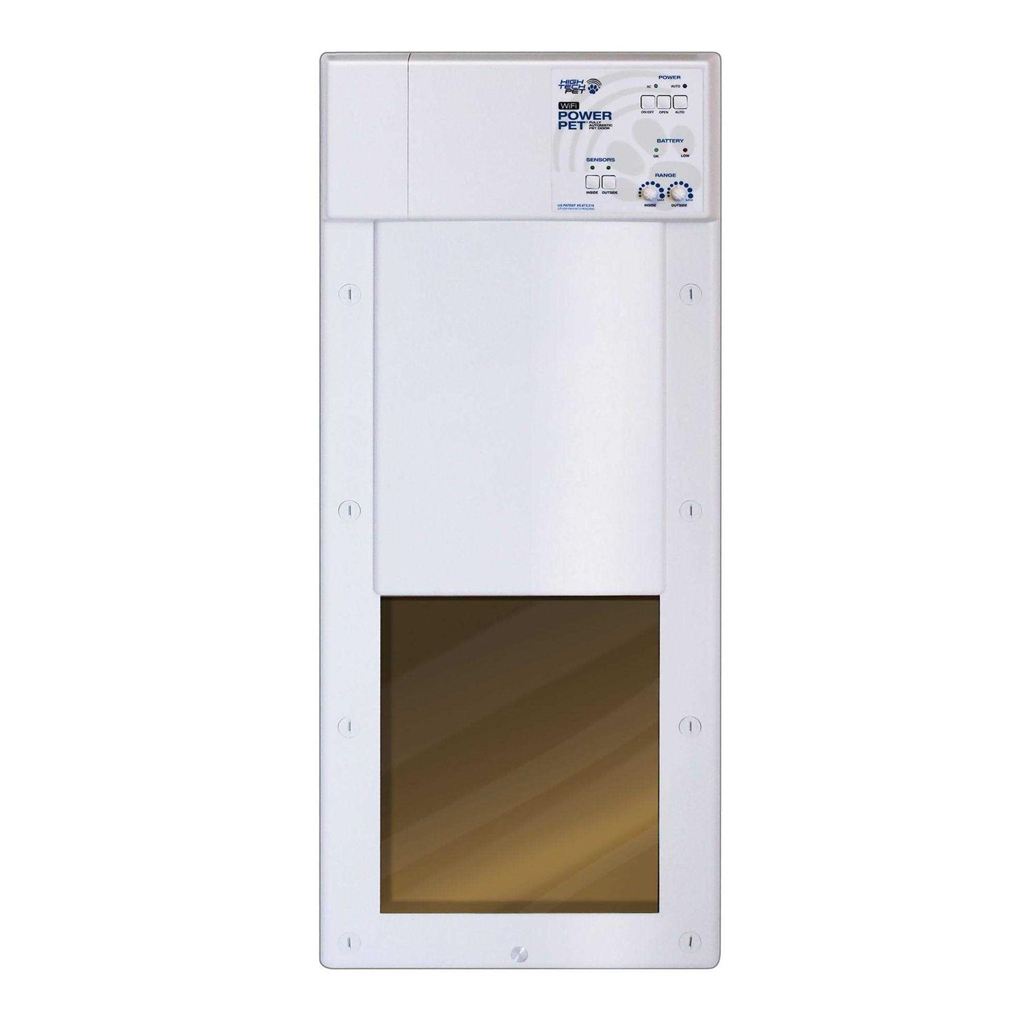 High Tech Pet WiFi Enabled Smartphone Controlled Automatic Dog and Cat Door - Pet Supplies online store