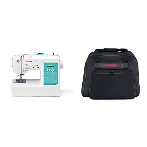 SINGER | 5560 Computerized Sewing Machine with Included Accessory Kit, Hard Cover & Extension Table, 203 Stitch Applications - Perfect for Beginners