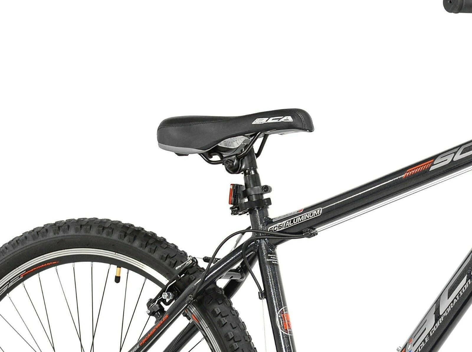 BCA 29 inch SC29 Mountain Bike, Gray/Orange