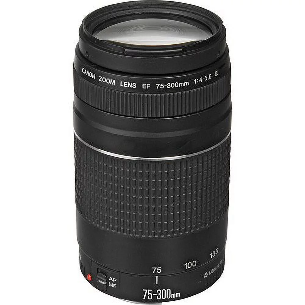 Canon EOS 5D Mark IV Digital SLR Camera Bundle with Canon EF 24-105mm f/3.5-5.6 IS STM Lens + Canon EF 75-300mm f/4-5.6 III Lens + Canon EF 50mm f/1.8 STM Lens + Accessory Kit (22 items)