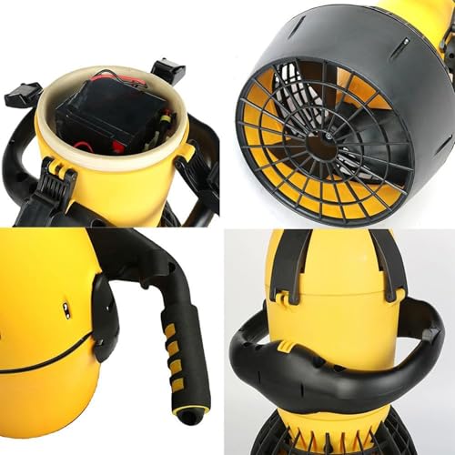 Underwater Propulsion,Electric Underwater Scooter,Electric Water Sports Submersibles Battery Swimming Device,Suitable for Diving, Snorkeling, Underwater Photograph,500W-Lead-acidbattery