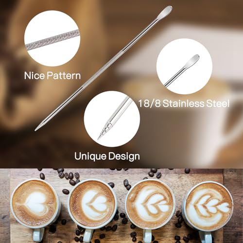 Espresso machine, 20 Bar Espresso Maker with Milk Frother Steam Wand, Compact Espresso Coffee Machine with for Cappuccino, Latte, Fast Heating (Casual)