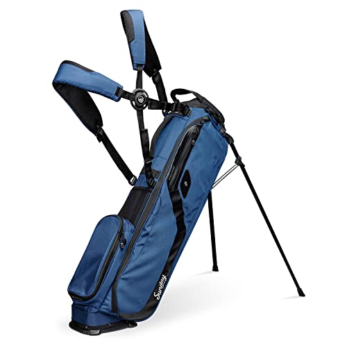 Sunday Golf El Camino Bag - Lightweight Sunday Golf Bag with Strap and Stand – Easy to Carry – Golf Stand Bag for The Driving Range, Par 3 and Standard Courses, 3.9 pounds