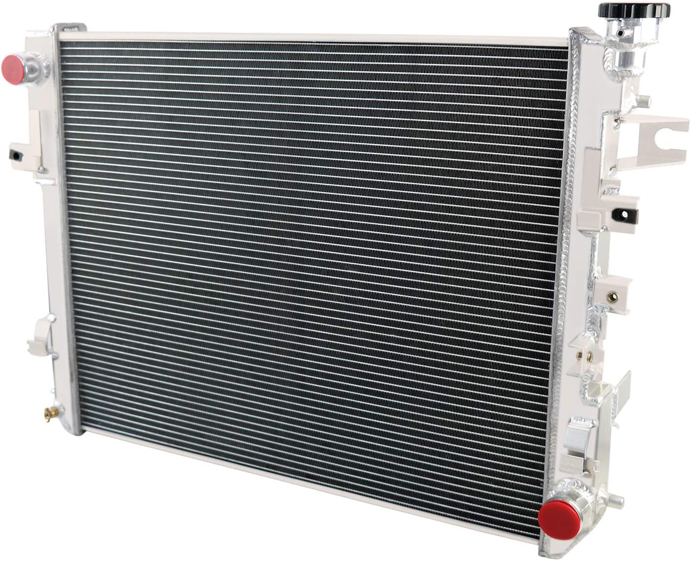 Performance 3 Row Aluminum Radiator Compatible with 2009-2018 Dodge Ram 1500 2500 3.7L 4.7L 5.7L