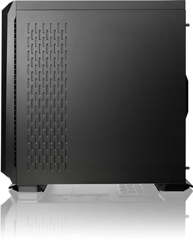 RAIJINTEK ZOFOS EVO WINDOW E-ATX Full Tower PC Case, Tempered Glass, ARGB Lighting at Front, Removable Bracket,1*140mm PWM ARGB Fan with Controller and 2*120mm Fans Pre-Installed, Black (0R200073)