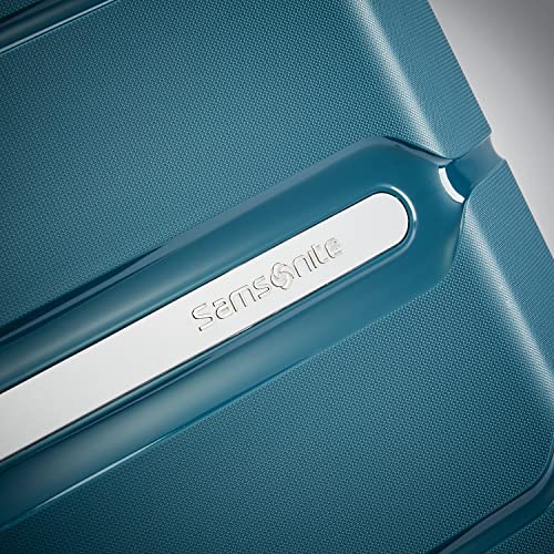 Samsonite Freeform 21-Inch Hardside Carry-On Luggage - Hardshell Carry-On Suitcase - TSA, Airline-Approved - Expandable Hard Shell, Smooth Rolling Spinner Wheels for Lightweight Travel - Navy