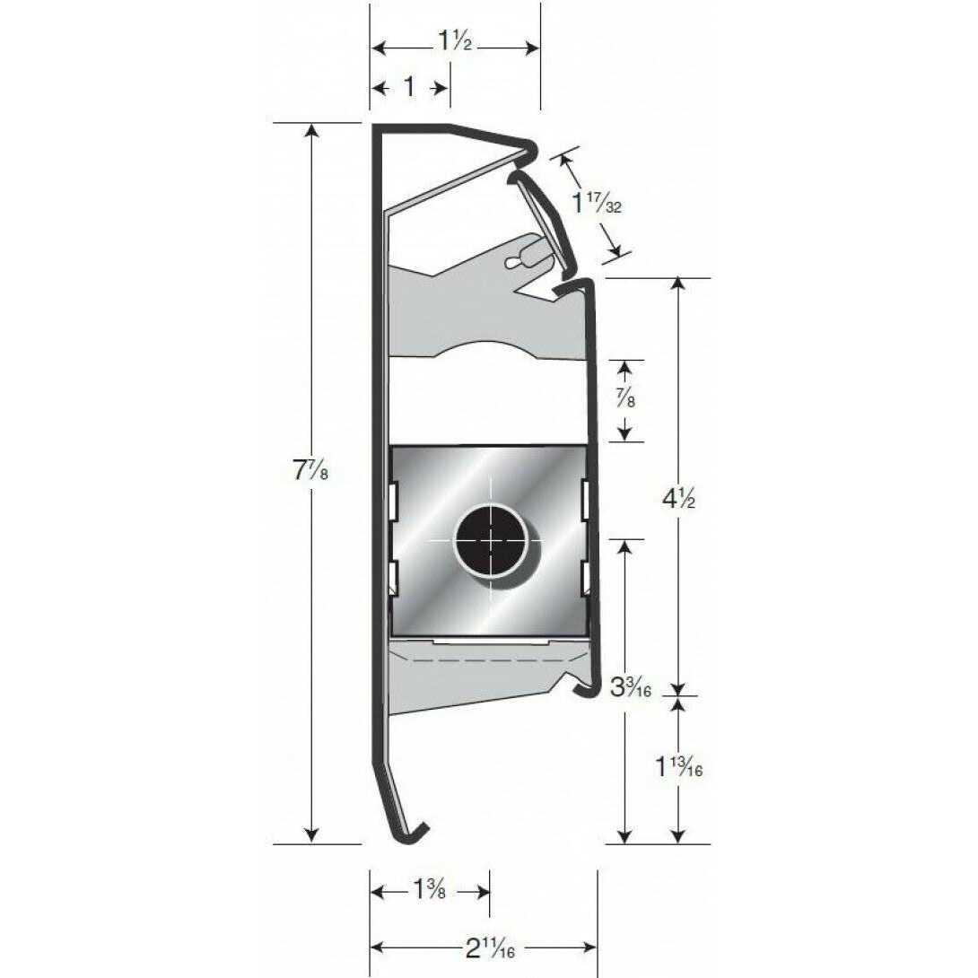 Slant/Fin Fine/Line 30 8 ft. Fully Assembled Enclosure and Element Hydronic Baseboard 101-401-8