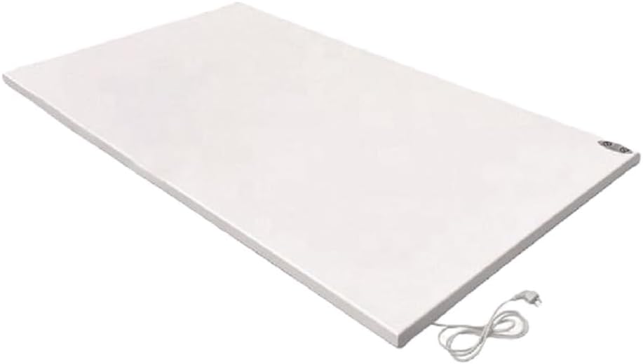 550-Watt Electric Ceiling Infrared Panel Heater Frameless. UL/CSA certified., White, Medium