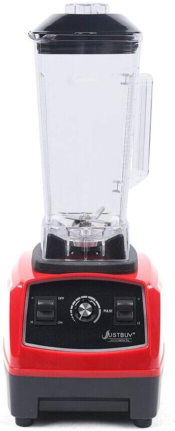 2200W 2 L household Grade Home Blender,110 V High Power Fruit Food Processor Mixer Heavy Duty,Food Mixer Fruit Juicer for Smoothies, Ice and Frozen Fruit,Speed 45000rpm(Red)