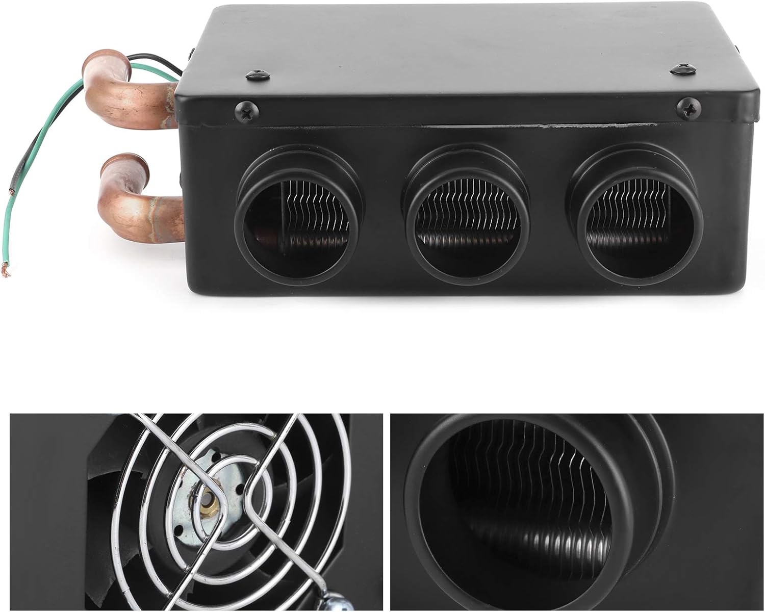 Car Heater,12V 50W Car Heater 3 Hole Portable Winter Fast Heating Warmer Frost Removing Low Noise