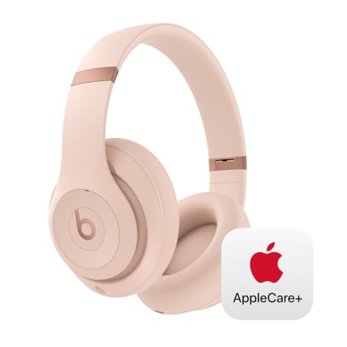 Beats Studio Pro - Wireless Bluetooth Noise Cancelling Headphones - Personalized Spatial Audio, USB-C Lossless Audio, Apple & Android Compatibility, Up to 40 Hours Battery Life - Sandstone