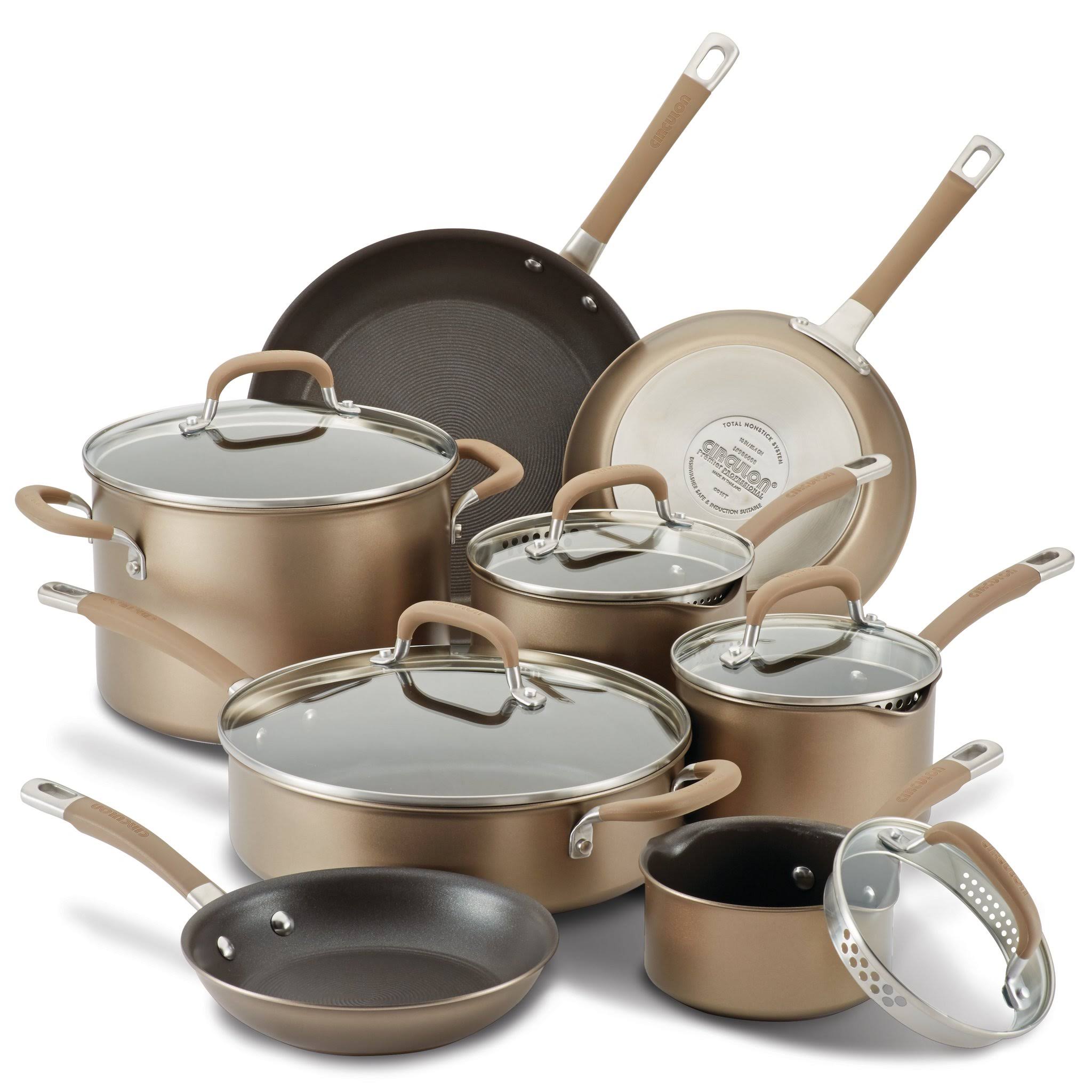 Circulon Premier Professional 13-Piece Hard Anodized Cookware Set